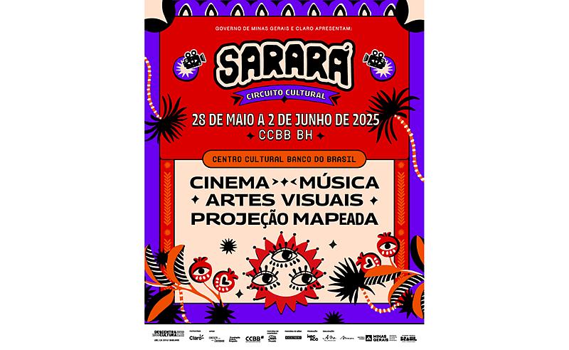 Sarará apresenta Circuito Cultural com programação gratuita no CCBB Belo Horizonte