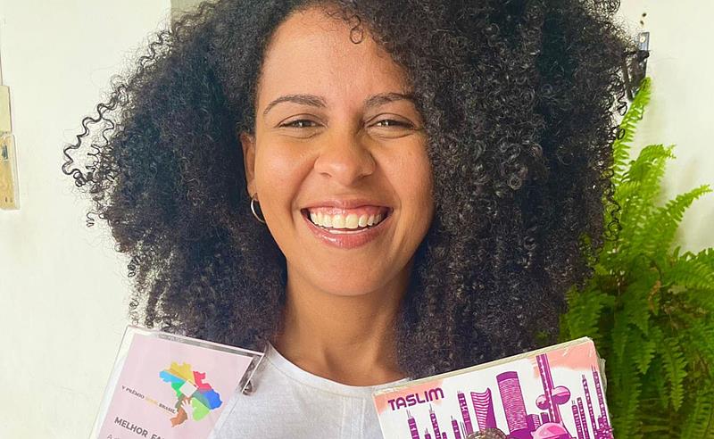 Taslim vence Prêmio Book Brasil com seu livro afrofuturista “A Dáie de Vários Nomes”