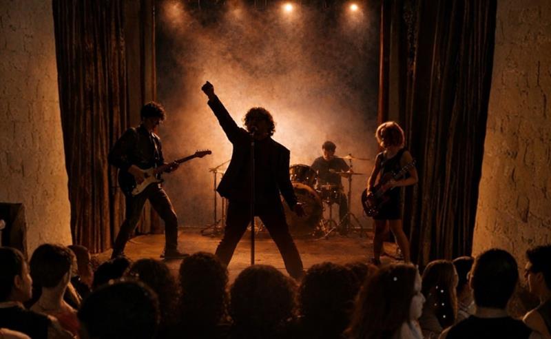 Escape Club e School of Rock lançam sala imersiva que transforma backstage de show em experiência educativa